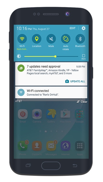 Galaxy S7 - CM Theme - Preview 1