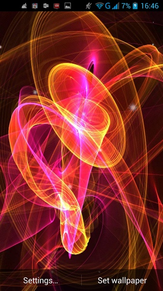 Electric Plasma Live Wallpaper - Preview 5