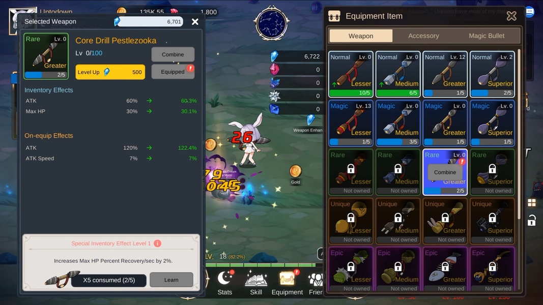 Idle Moon Rabbit: AFK RPG - Preview 11