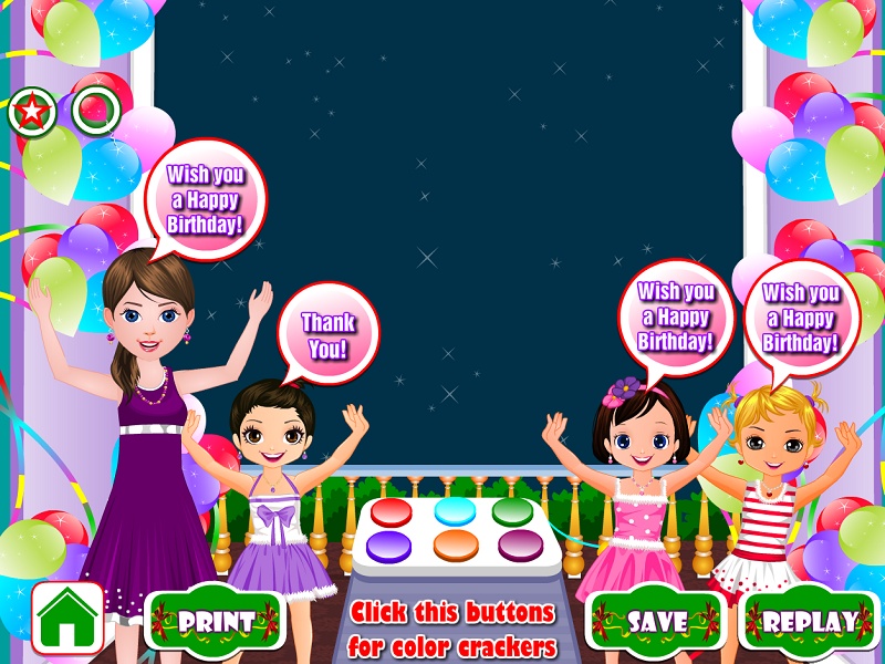 Little Girl Birthday Dinner Party - Preview 2