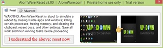 AlomWare Reset screenshot 3