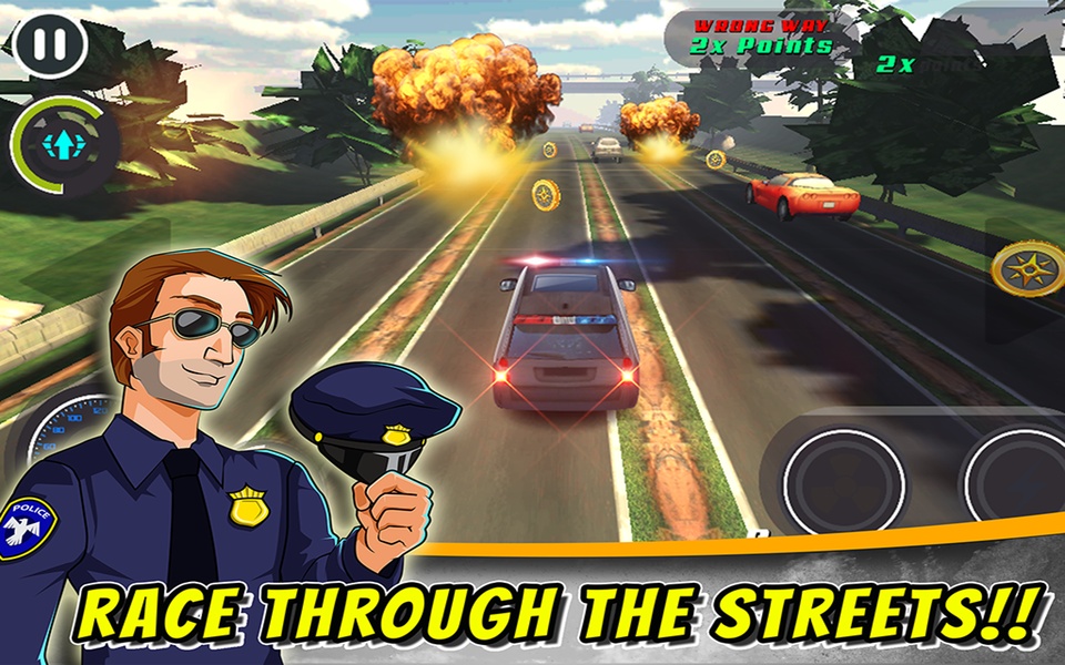 uiser Car Chase- The Wild 3D Cop Cruiser Car Chase - Preview 4