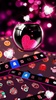 Pink Heart Glass Theme screenshot 1