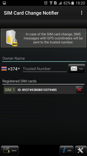 SIM Card Change Notifier - Preview 7