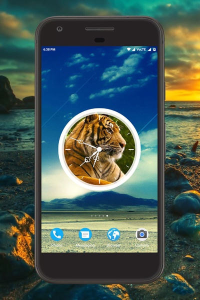 Animal Clock Live Wallpaper - Preview 2