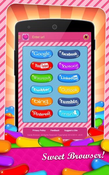 Candy browser on sale