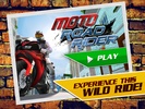 MOTO ROAD RIDER screenshot 1