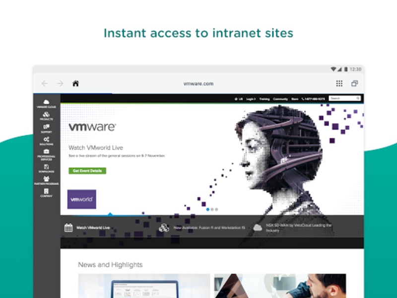 Web - Workspace ONE - Preview 6