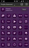 Purple Diamonds GO Launcher Theme screenshot 6