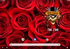 GNR Clock Widget & Wallpapers screenshot 3