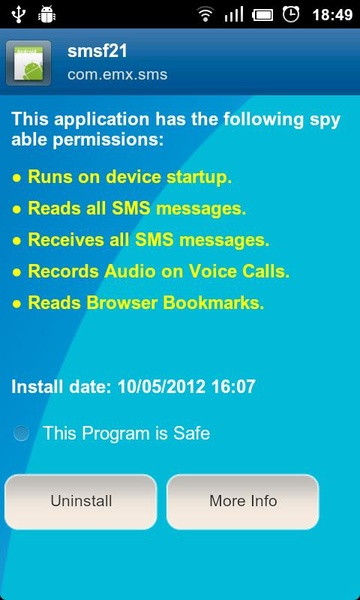 Anti Spy Mobile Free - Preview 1