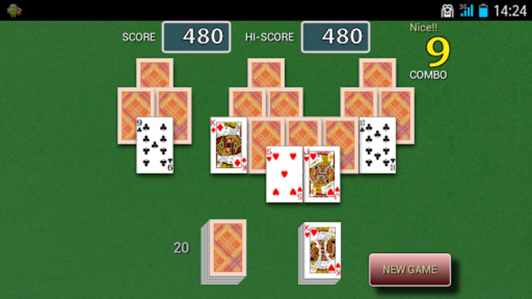 Tri Peaks Solitaire - Preview 3