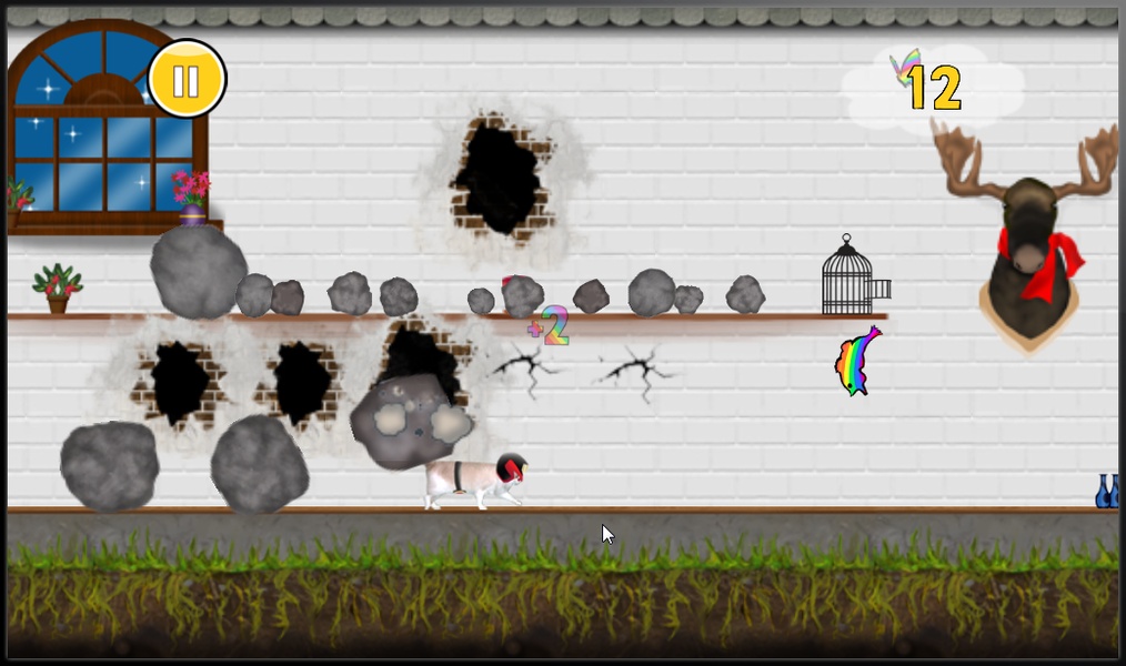 Catastrophe Cat, ninja runner game - Preview 2
