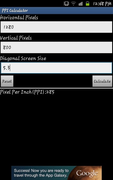 PPI Calculator - Preview 1