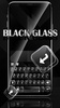 Simple Black Glass Keyboard Th screenshot 4