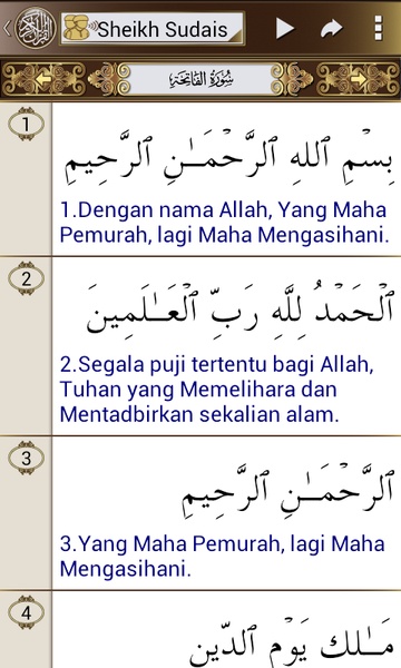 Al-Quran Malay - Preview 3