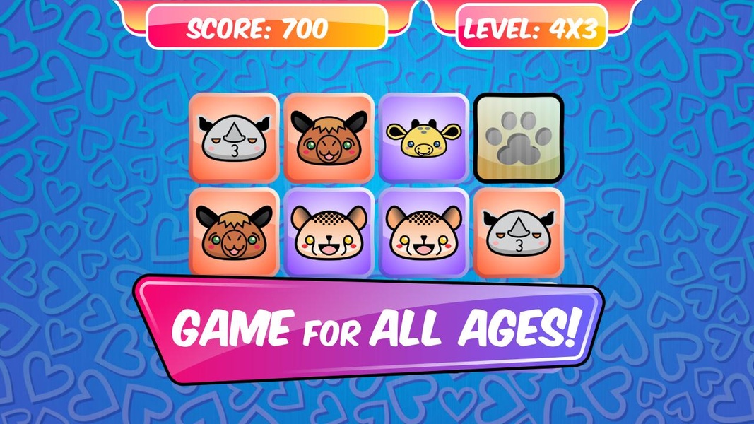 Brain Matching Game - Animals - Preview 3