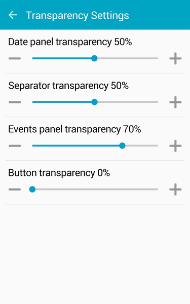 Clean Calendar Widget - Preview 1