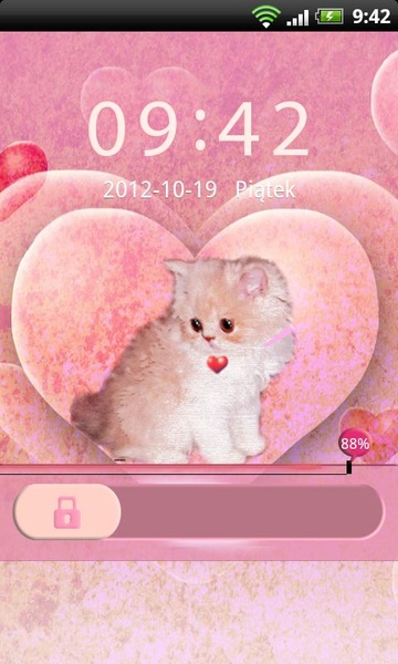 GO Locker Theme Kitty - Preview 3