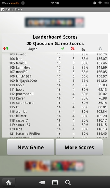 Animal Trivia - Preview 1