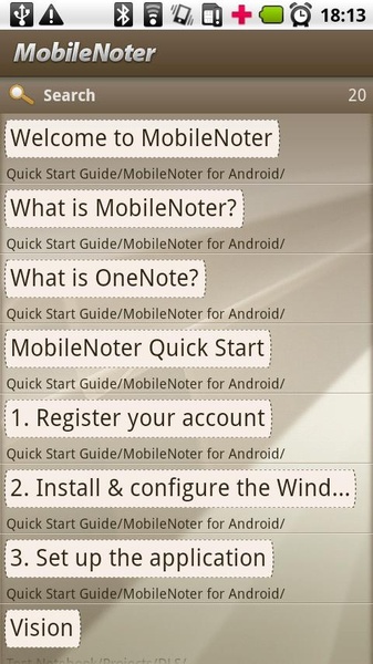 MobileNoter - Preview 3