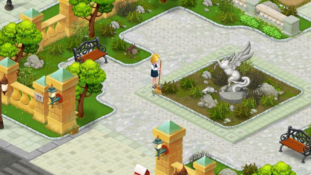 Town Story Match 3 Puzzle - Preview 1