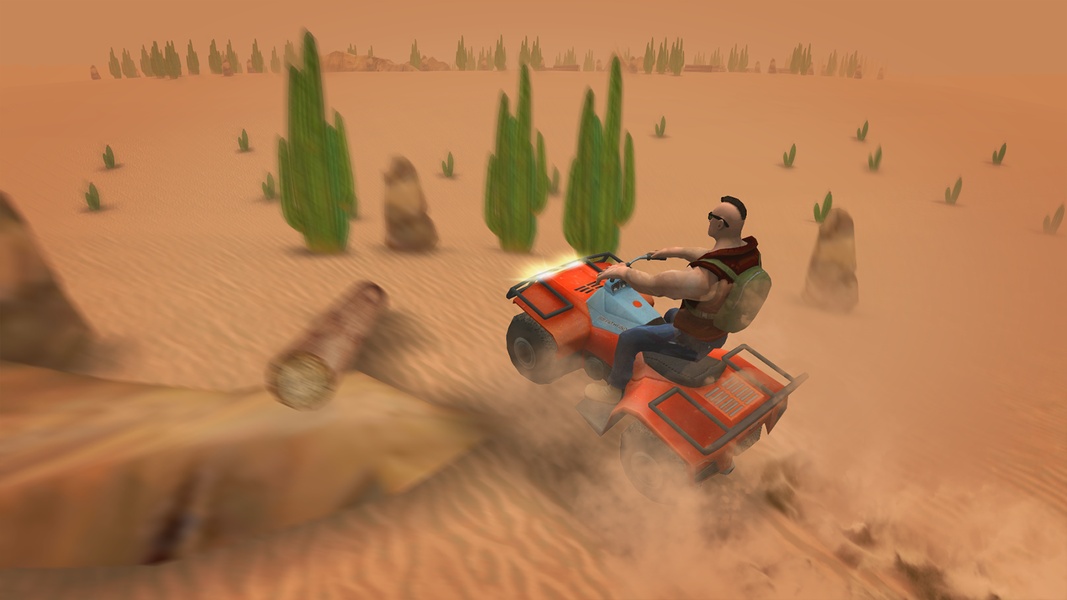 4x4 Off-Road Desert ATV - Preview 1