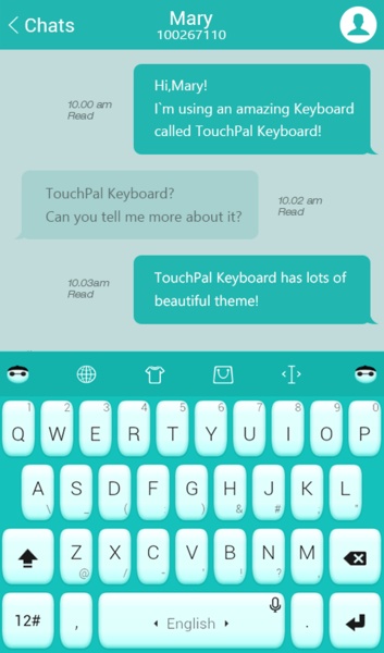 Baymax Big Hero TouchPal Theme - Preview 5