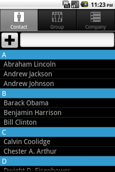 Contacts Plus - Preview 1