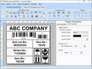 Corporate Barcode Label Printing Program screenshot 1