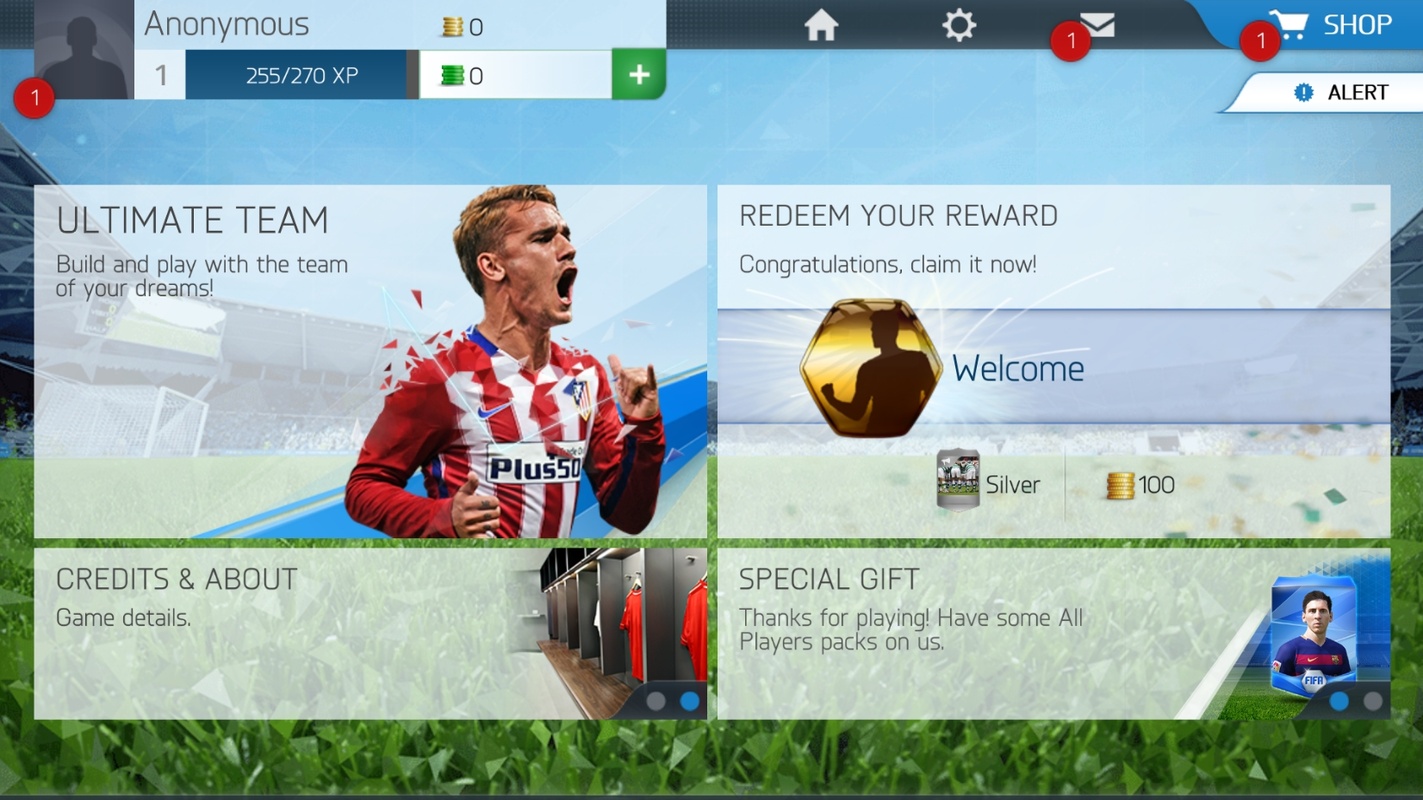 FIFA 16 Ultimate Team screenshot