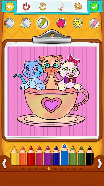 Cat Coloring Pages - Preview 3