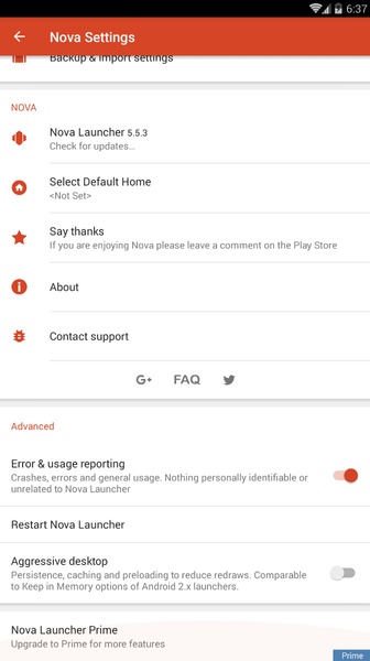 Nova Launcher - Preview 21