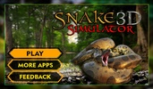 Wild Forest Snake Attack 3D screenshot 1