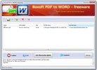 Boxoft PDF to Word screenshot 2