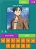 Attack on Titan quiz screenshot 2