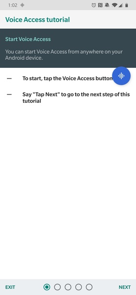 Voice Access - Preview 7
