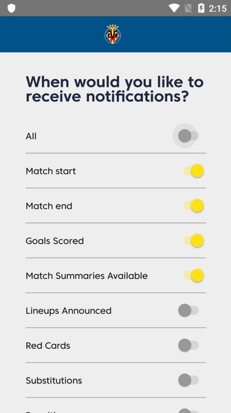 Villarreal CF - Official App - Preview 1