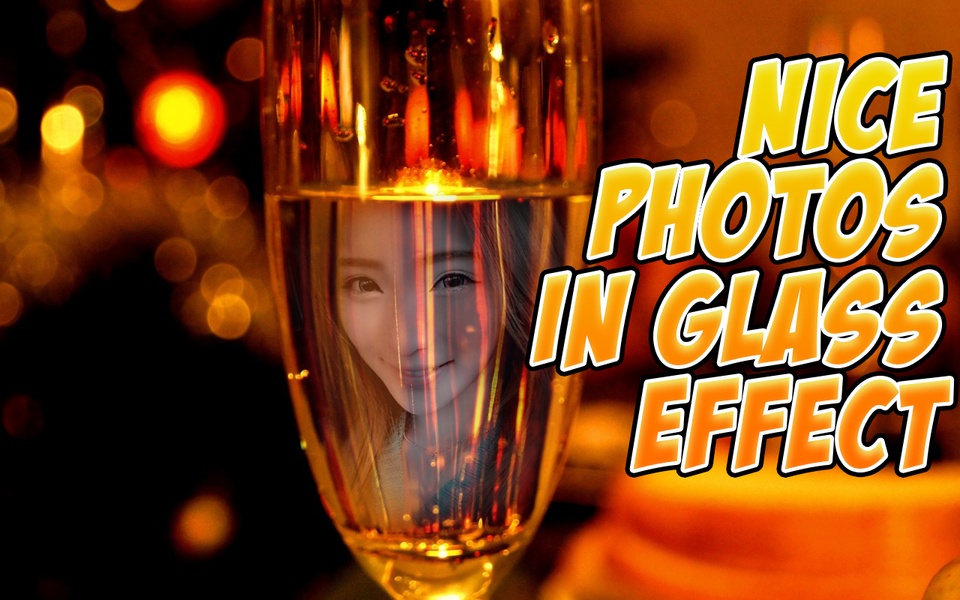 Wine Glass Photo Frame HD - Preview 5