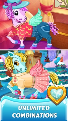 Little Pony Dressup Beauty Salon screenshot 2