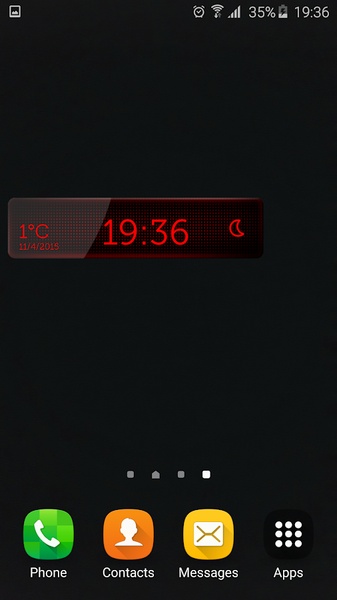 Black Digital Clock - Preview 1