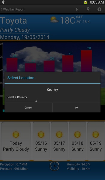 Weather Forcast - Preview 3