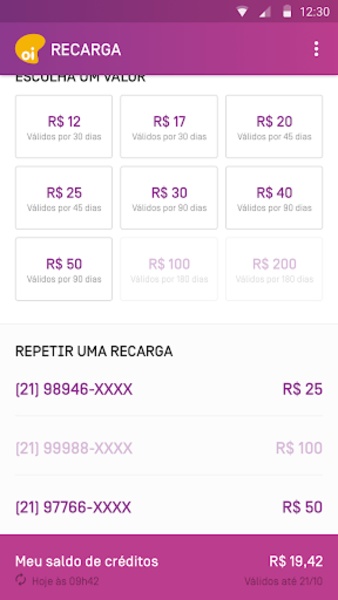 Oi Recarga - Preview 3