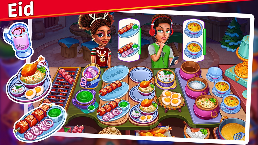 Christmas Food Shop - Cooking Restaurant Chef Game - Preview 4