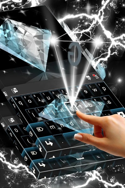 GO Keyboard Diamond Themes - Preview 4