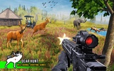 Deer Hunt Wild Animal Shooting Games 2021 screenshot 3