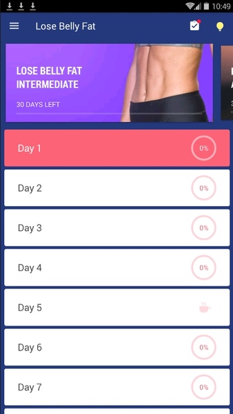 Lose belly best sale fat app free