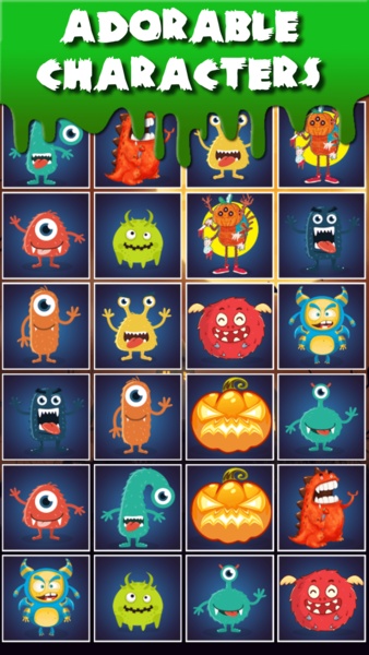 Memory Game - Lovely Little Monsters - Preview 1