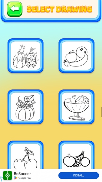 Fruits Coloring Book - Preview 12
