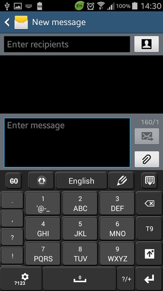 GO Keyboard Galaxy Note 4 Theme - Preview 3